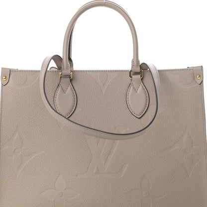 Louis Vuitton Empreinte Monogram Giant Onthego MM Tourterelle 8 of 11