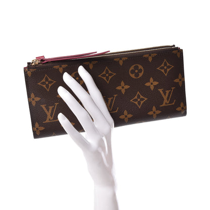 Louis Vuitton Monogram Adele Wallet Fuchsia 2 of 8