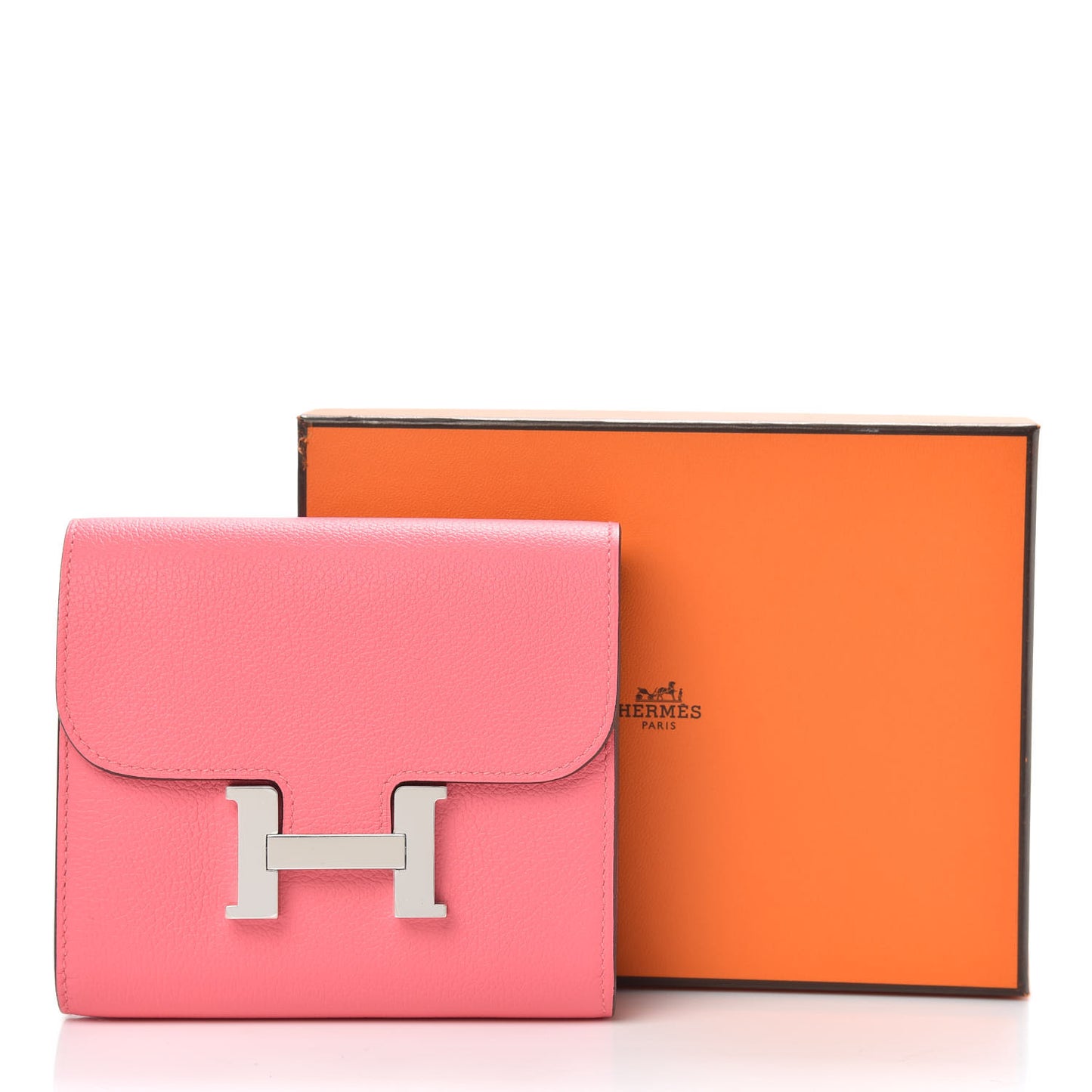 Evercolor Constance Short Wallet Rose Azalee