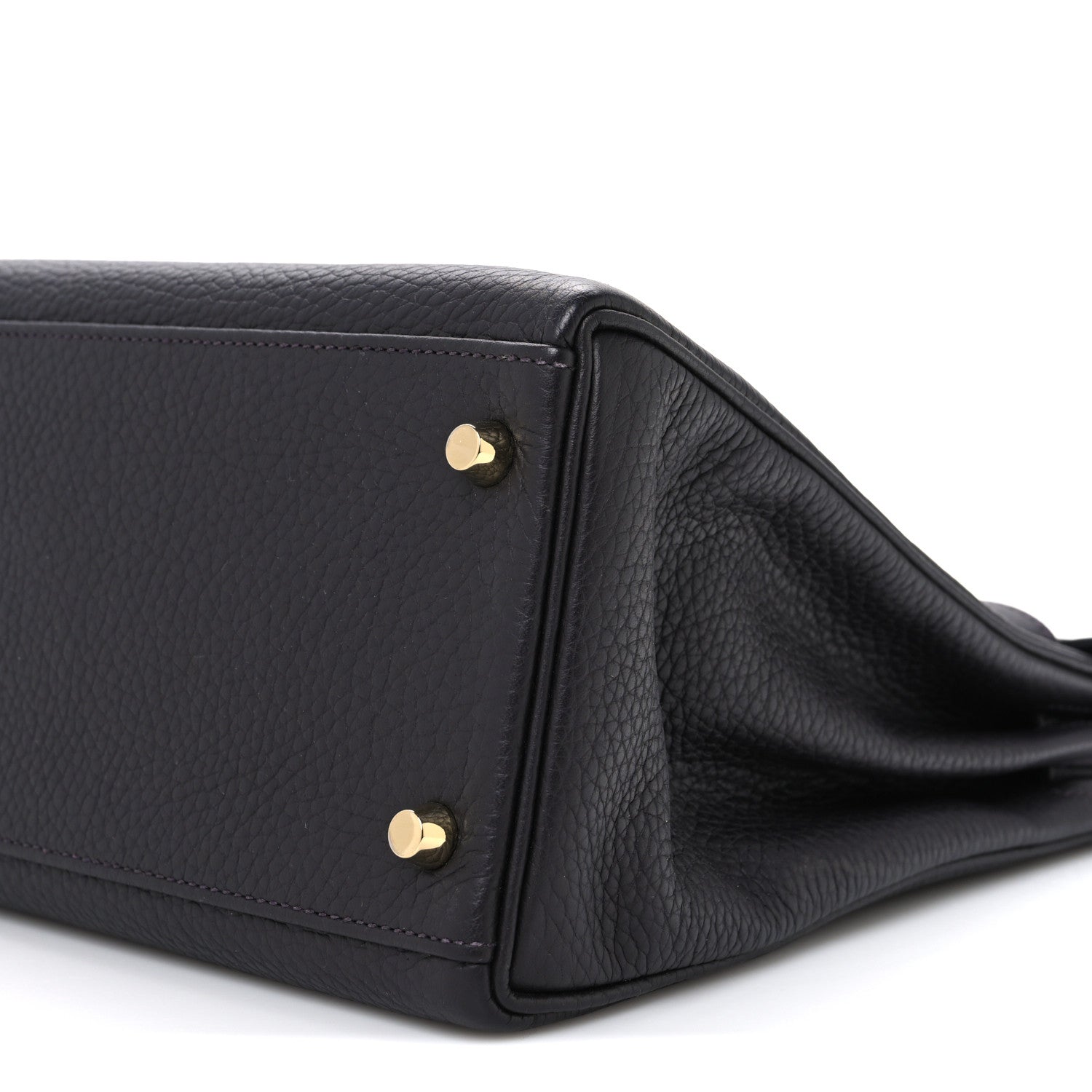 Hermes Togo Kelly Retourne 32 Raisin Prunoir 9 of 9