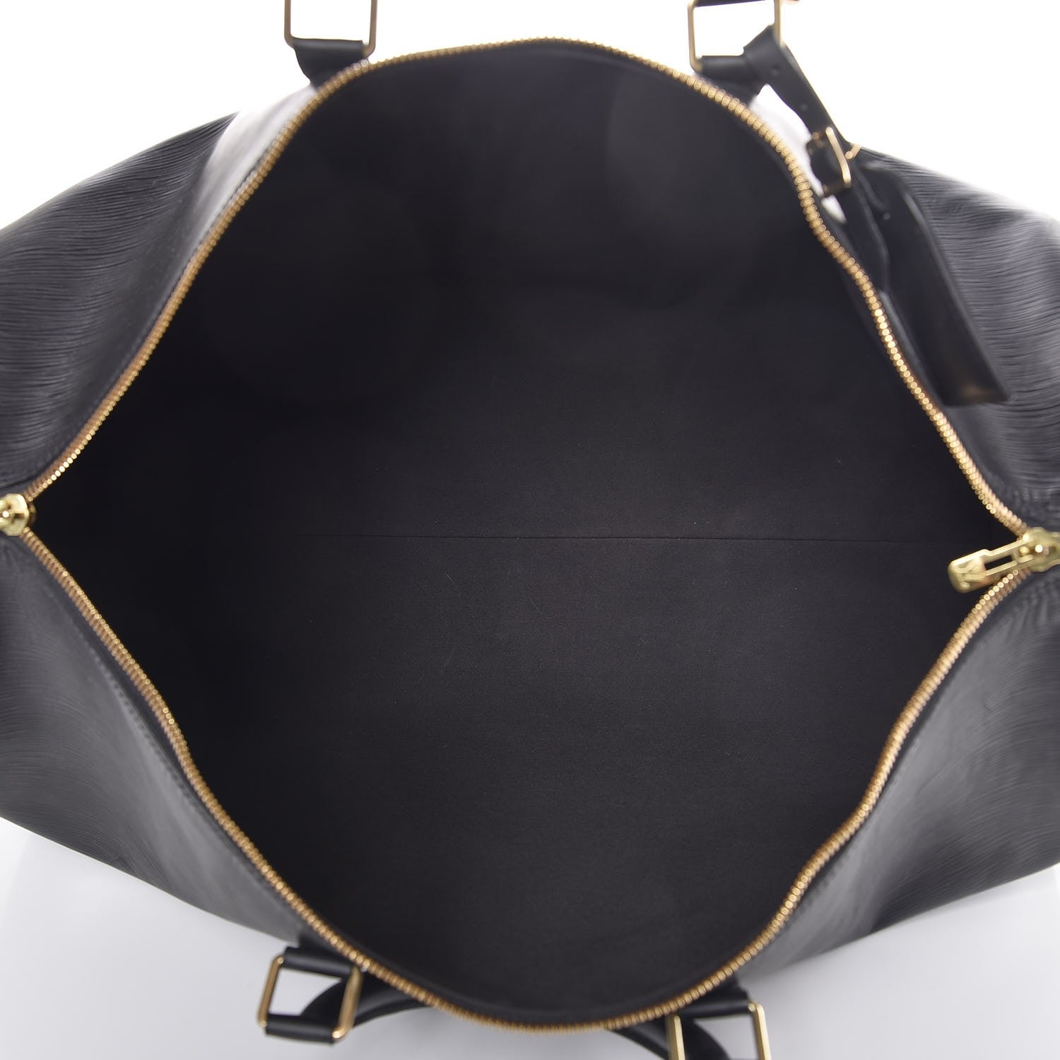 Louis Vuitton Epi Keepall 55 Black 5 of 7