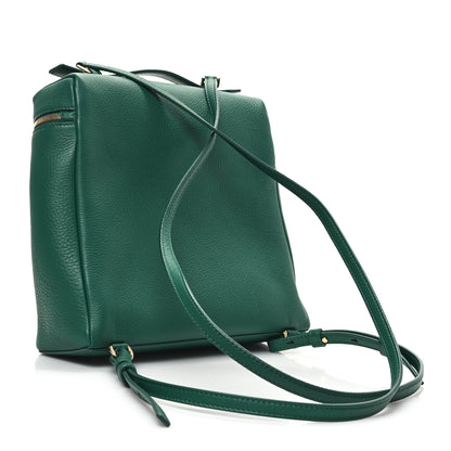 Loro Piana Grained Calfskin L23.5 Extra Pocket Backpack Forest Leaves 3 of 10