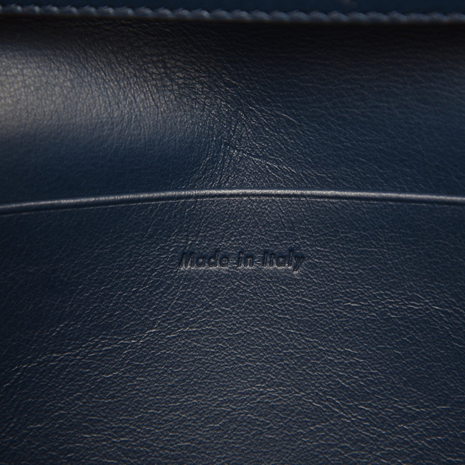 Celine Smooth Lambskin Frame Evening Chain Clutch Steel Blue Plum 6 of 7