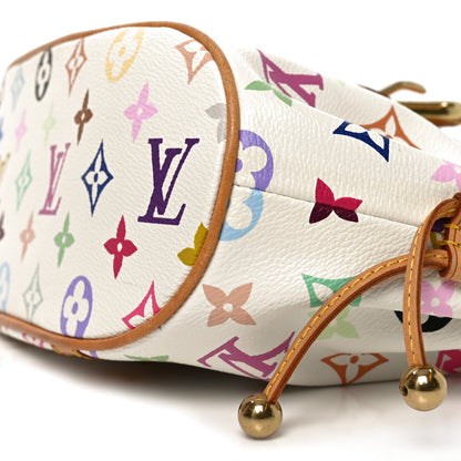 Louis Vuitton Monogram Multicolor Theda GM White 9 of 9