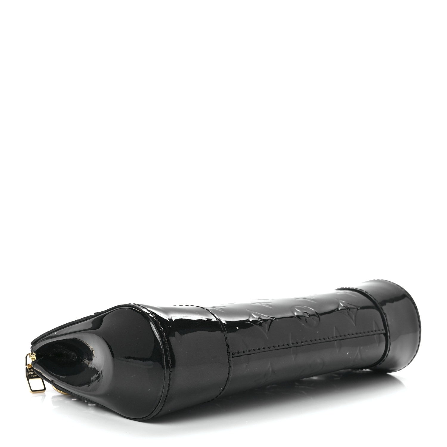 Louis Vuitton Vernis Santa Monica Clutch Noir Magnetique 4 of 10