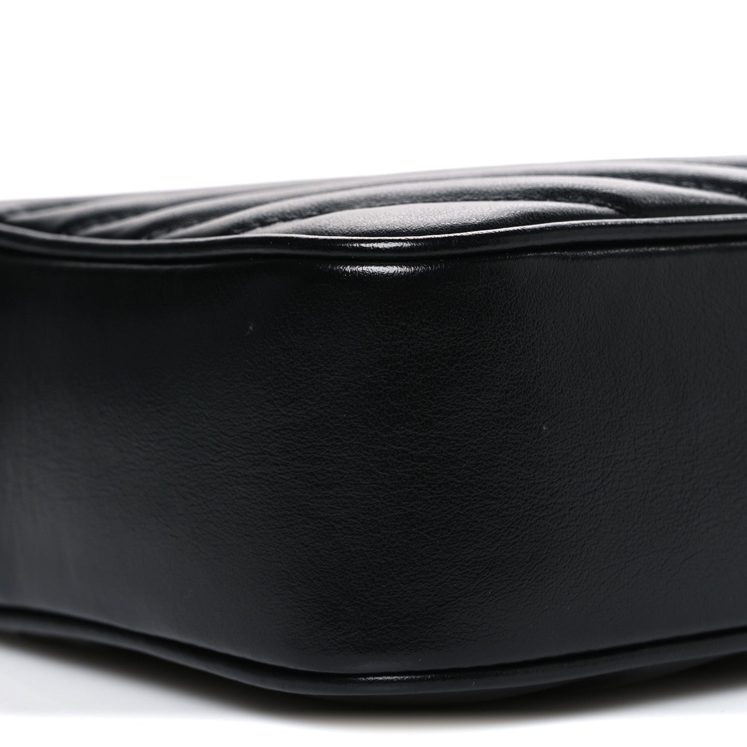 Saint Laurent Calfskin Matelasse Monogram Lou Camera Bag Black 9 of 10