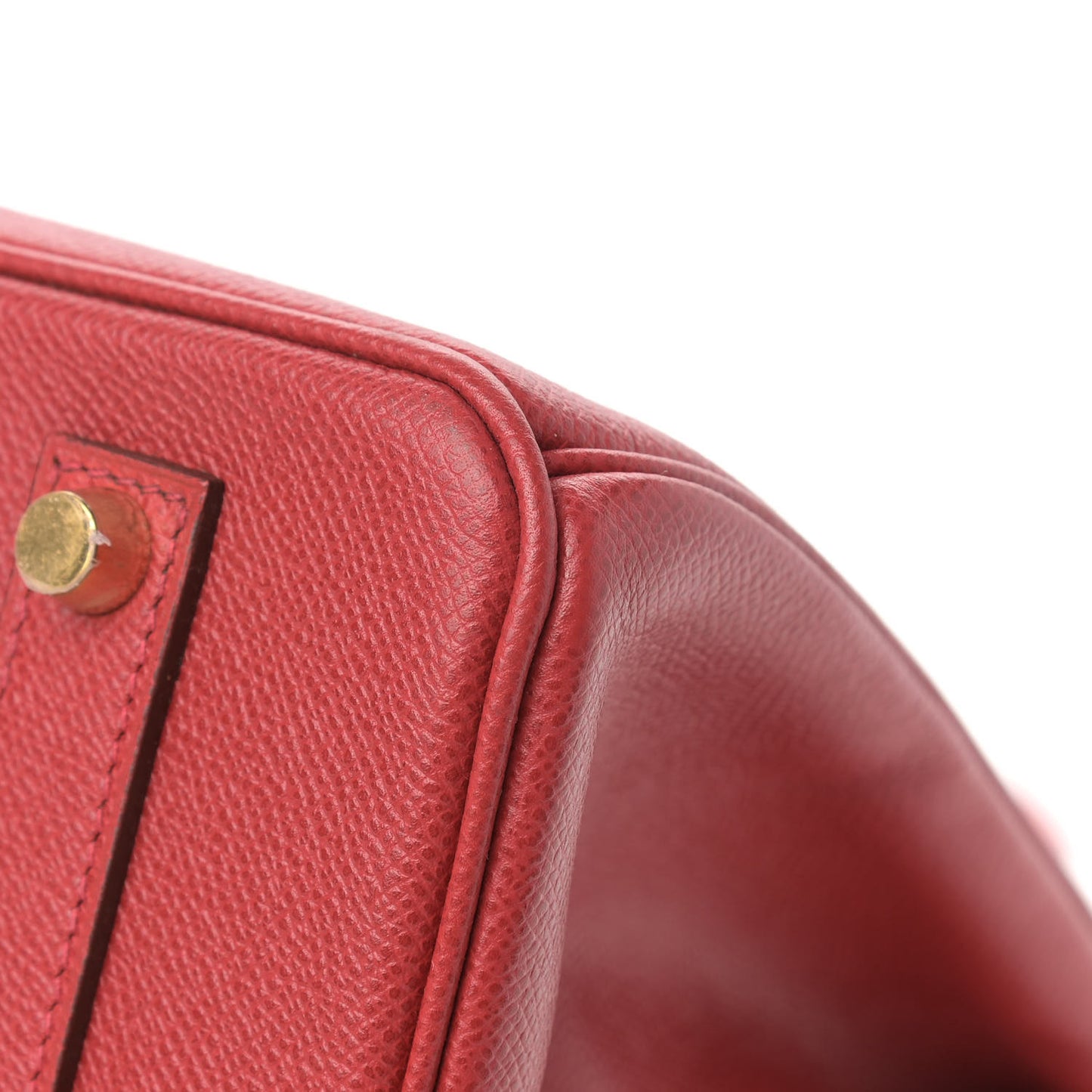 Epsom Birkin 35 Rouge Casaque