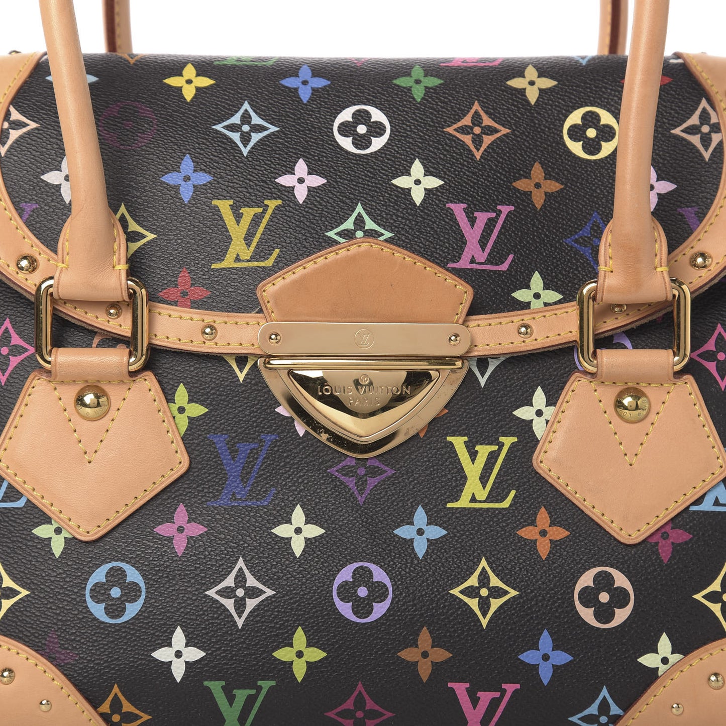 Monogram Multicolor Beverly GM Black