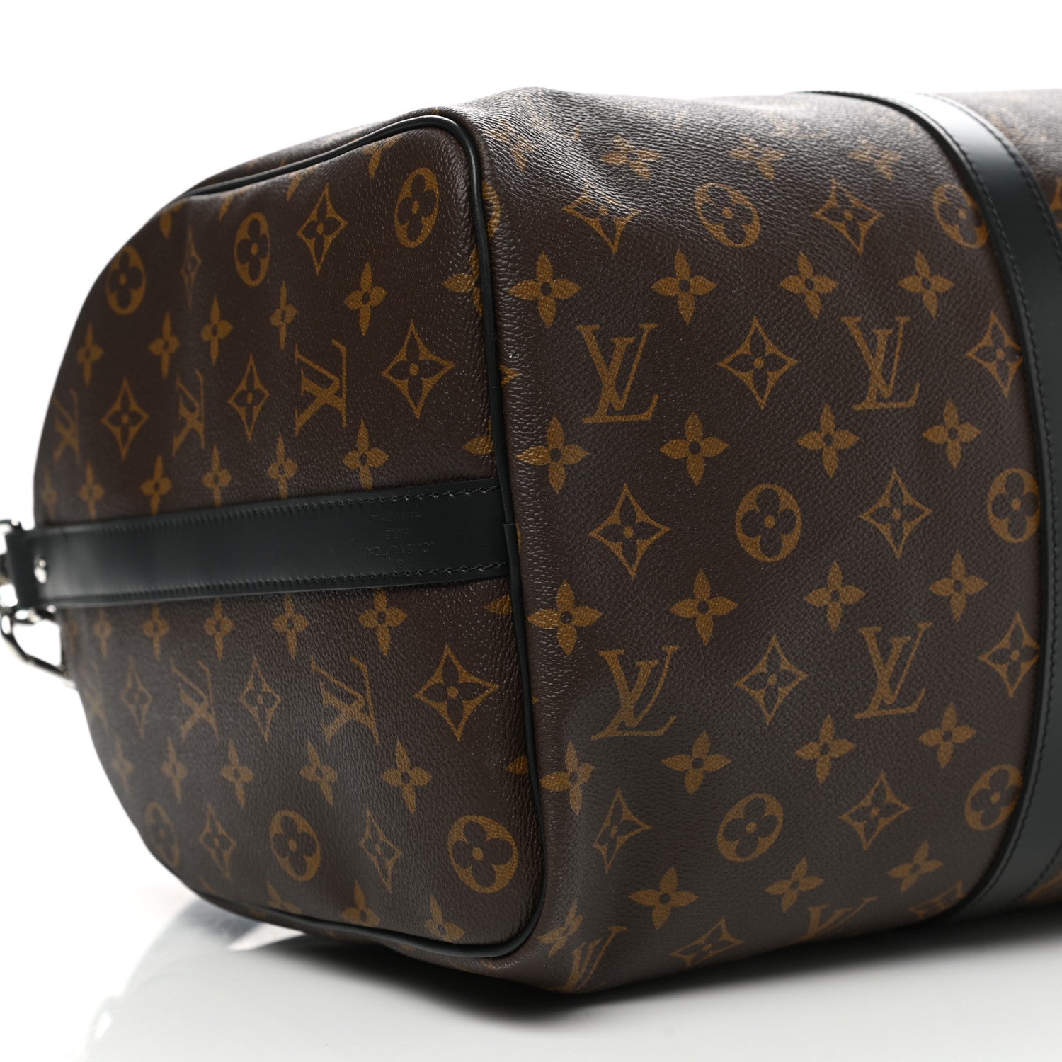 Louis Vuitton Monogram Macassar Keepall Bandouliere 45 8 of 10