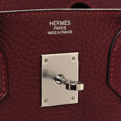 Hermes Fjord BIRKIN 30 Rouge H 6 of 14
