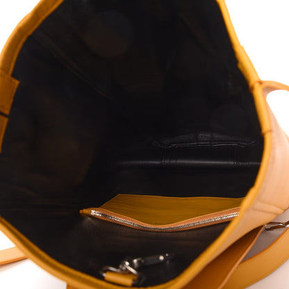 Balenciaga Calfskin Convertible Shoulder Bag Jaune Miel 5 of 9