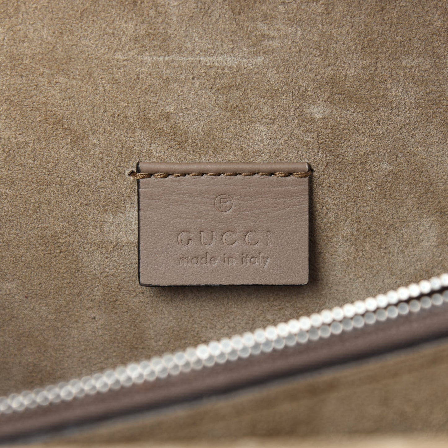 GG Supreme Monogram Small Dionysus Shoulder Bag Taupe