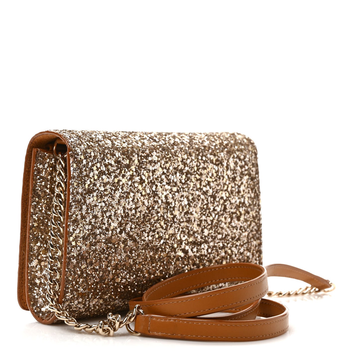 Glitter Palace Wallet On Chain Gold