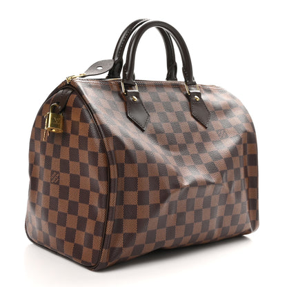 Louis Vuitton Damier Ebene Speedy 30 3 of 13