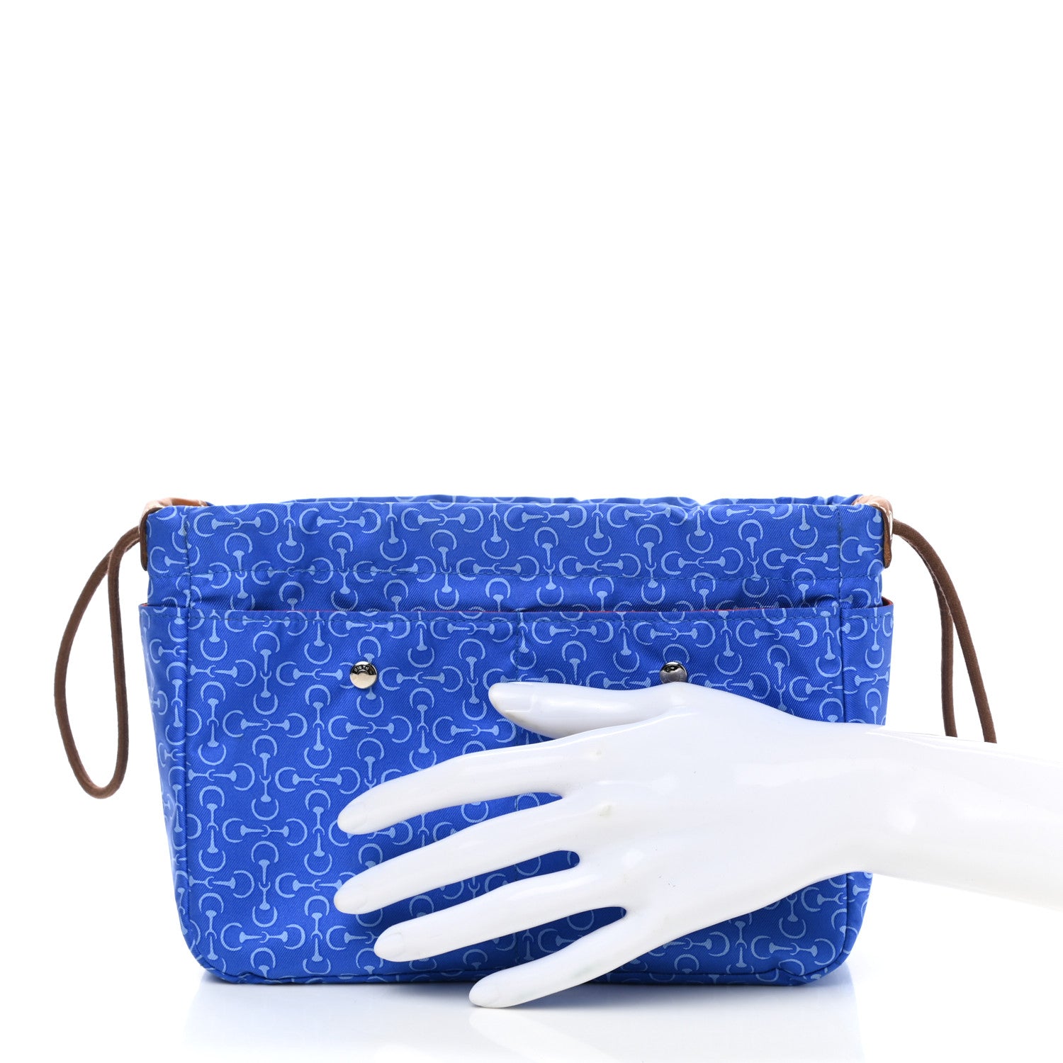 Hermes Silk Barenia Fourbi 20 PM Pouch 2 of 11