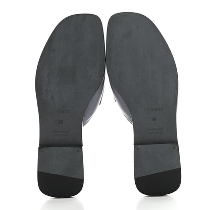 Hermes Goatskin Auteuil Sandals 36 5 of 9