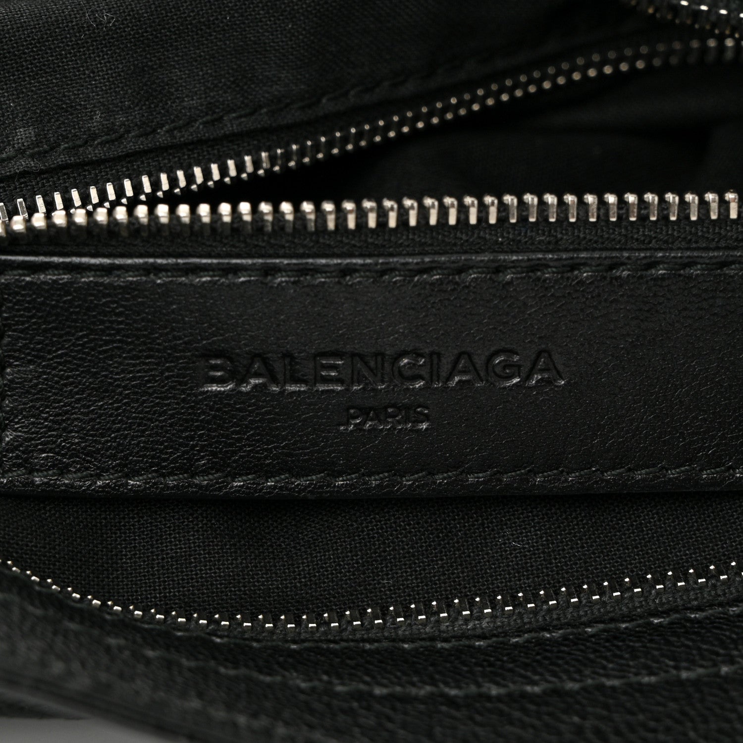 Balenciaga Chevre Silver Metallic Edge Hardware Velo Black 7 of 11