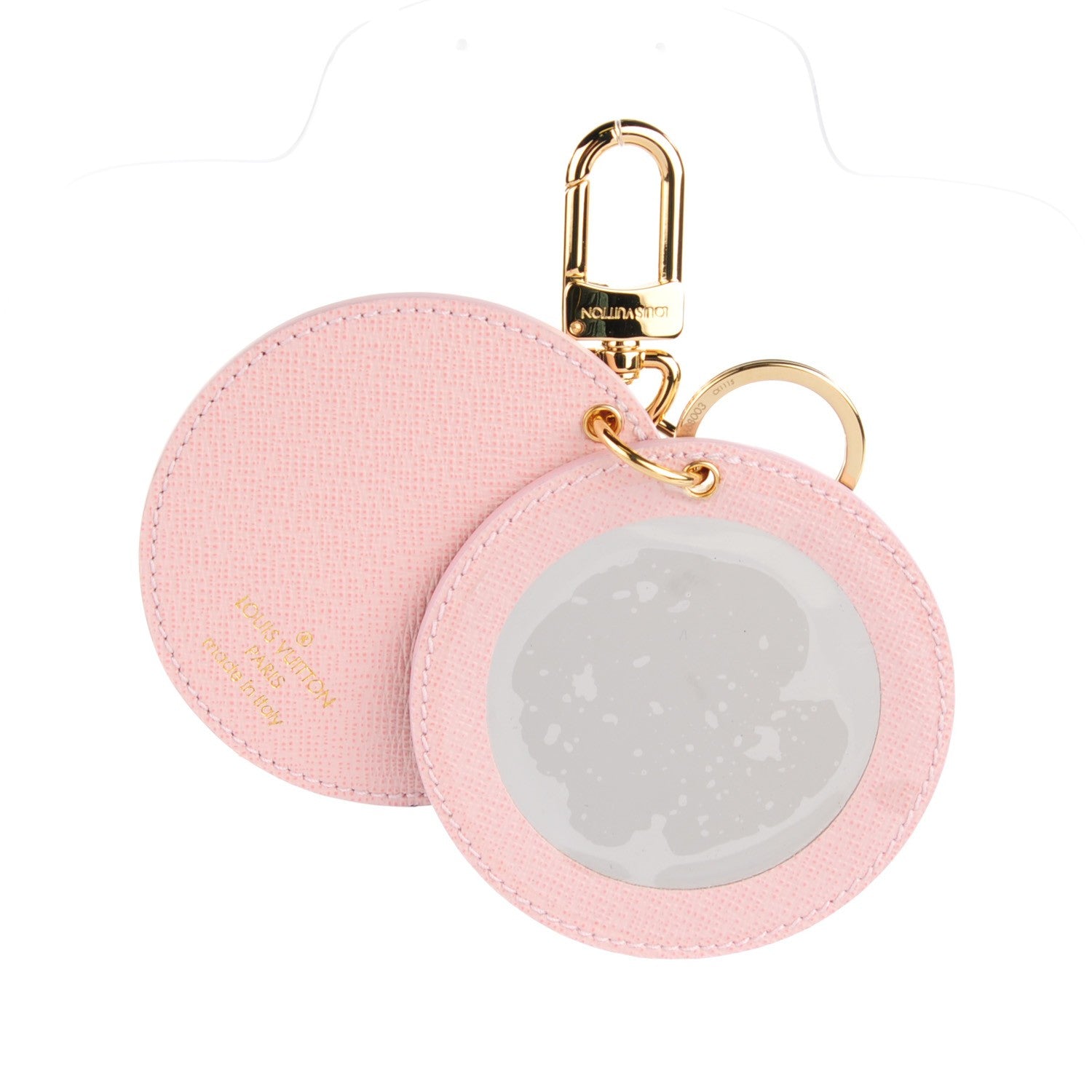 Louis Vuitton Monogram LV Mirror Key Holder Rose Ballerine 4 of 7