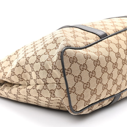 Gucci GG Monogram Large Joy Tote Bag Dark Brown 9 of 11