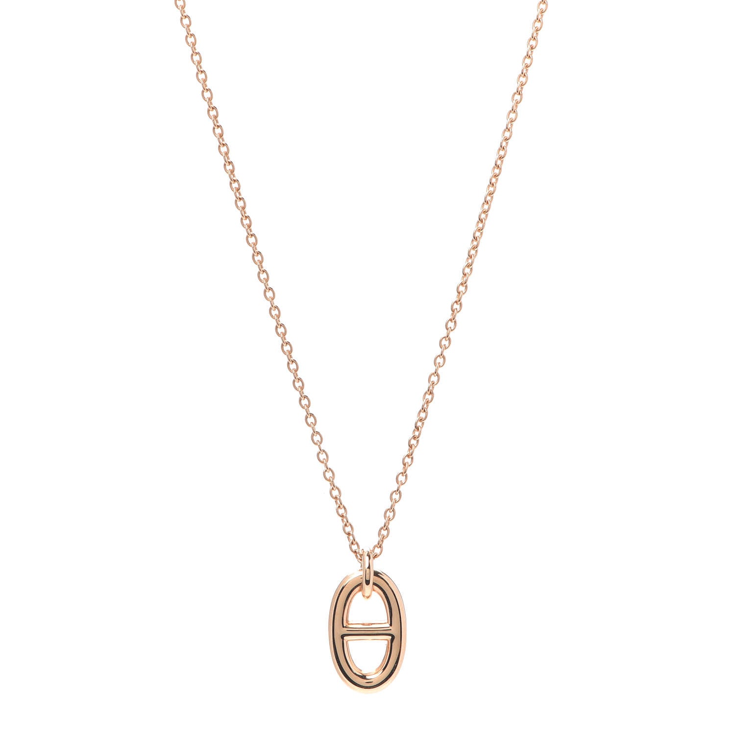 Hermes 18K Rose Gold PM Farandole Pendant Necklace 1 of 6