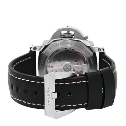 Panerai Stainless Steel Calfskin 44mm Luminor Marina 1950 Automatic Watch Black PAM01359 3 of 5