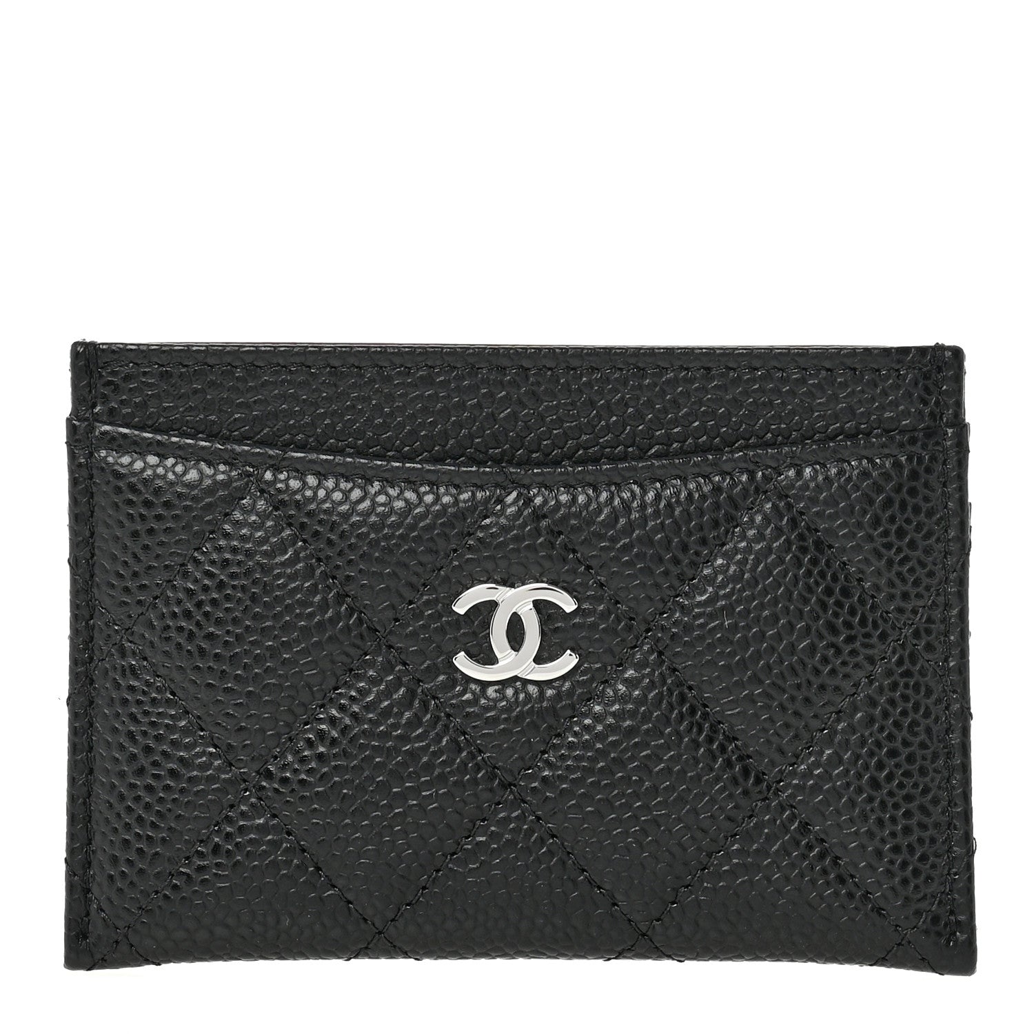 Chanel Caviar Quilted Card Holder Black 1 of 9
