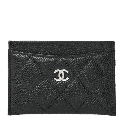 Chanel Caviar Quilted Card Holder Black 1 of 9