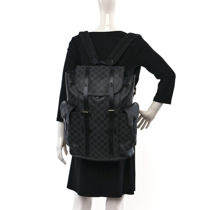Louis Vuitton Damier Graphite Christopher PM Backpack 2 of 8