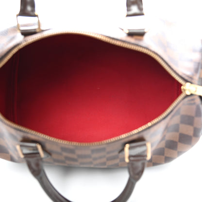 Louis Vuitton Damier Ebene Speedy 30 5 of 11