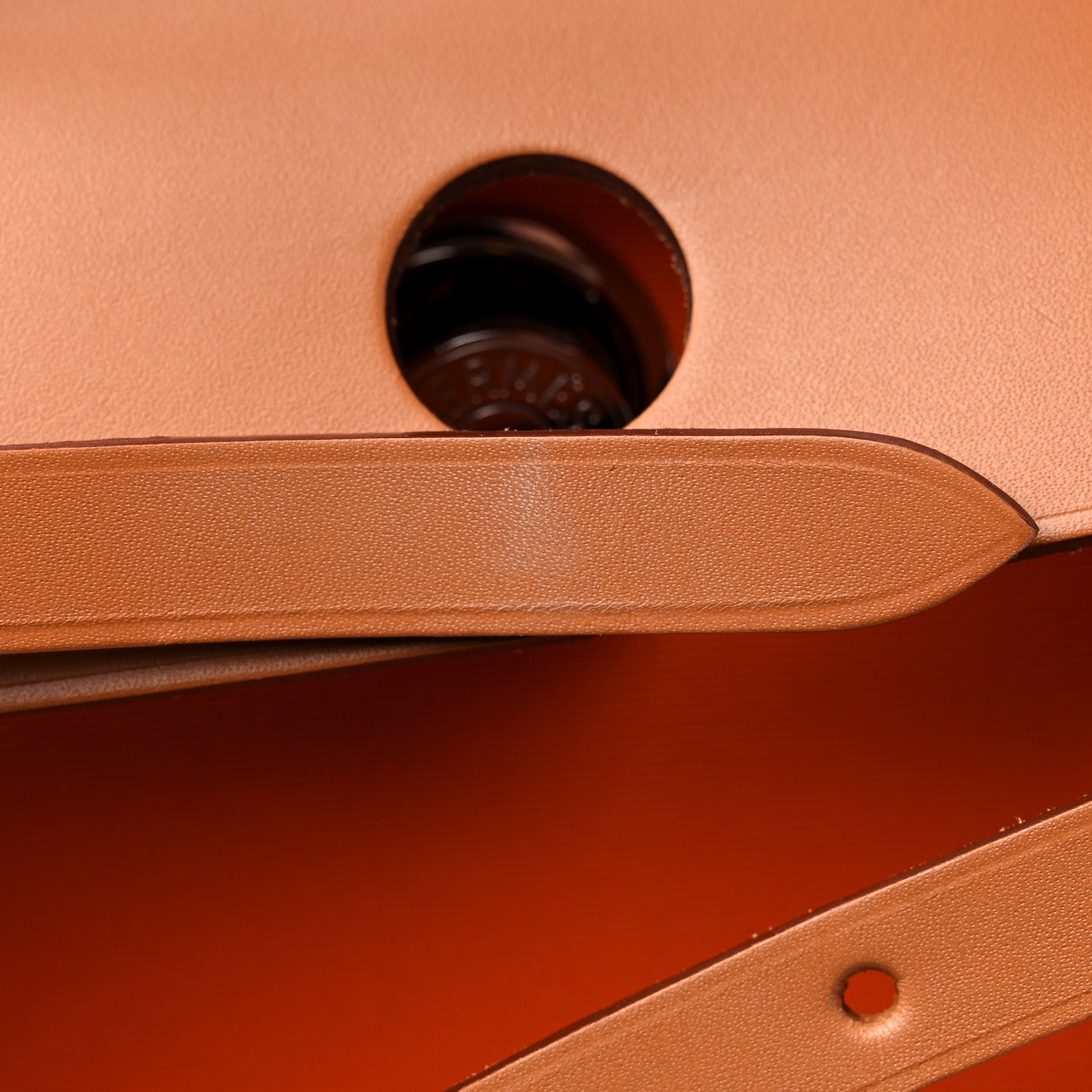 Hermes Toile Vache Hunter Herbag Zip 31 PM Orange 13 of 14
