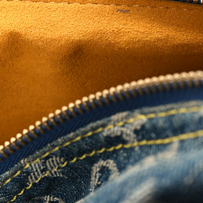 Louis Vuitton Monogram Denim Baggy PM Blue 10 of 12