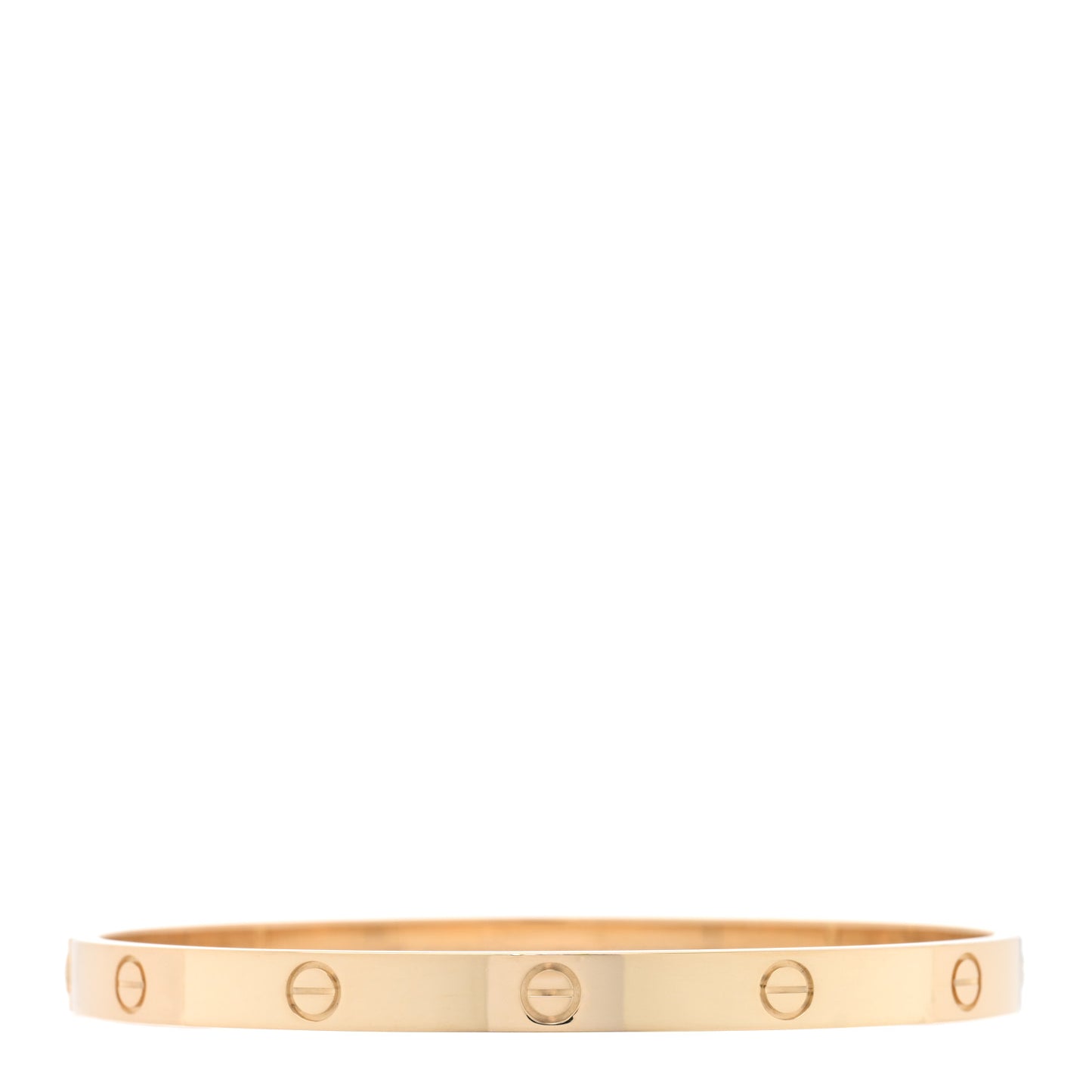 18K Yellow Gold LOVE Bracelet 21