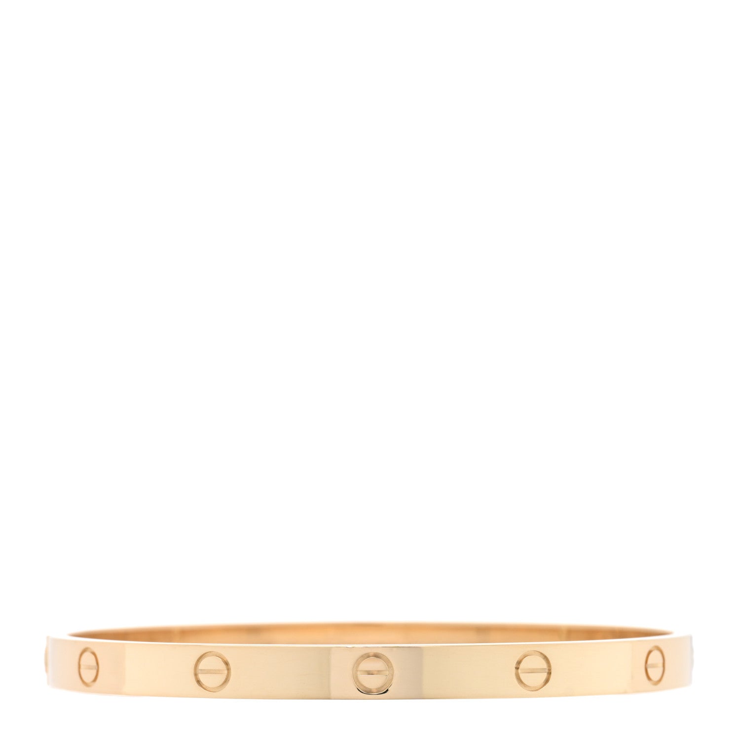 Cartier 18K Yellow Gold LOVE Bracelet 21 1 of 7