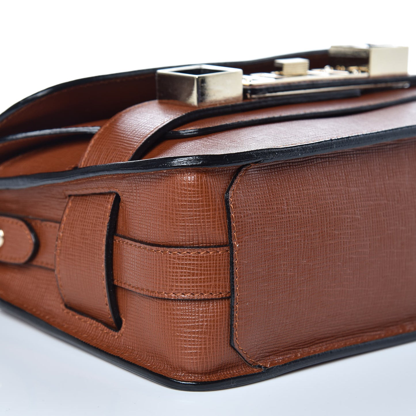 Linosa Mini PS11 Classic Shoulder Bag Saddle