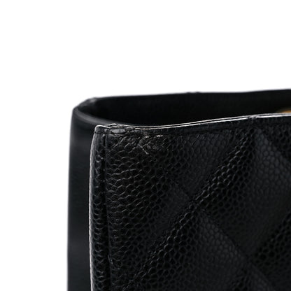 Chanel Caviar Quilted Grand Shopping Tote GST Black 14 of 14