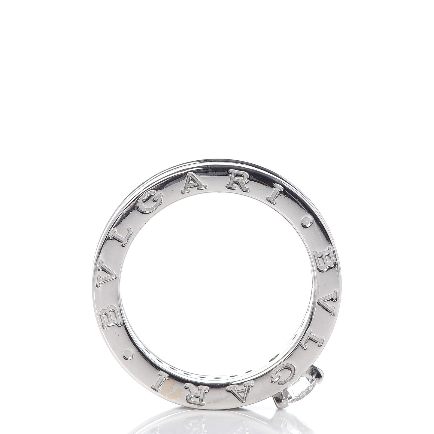 18K White Gold Diamond B.Zero1 Engagement Ring 55 7.25