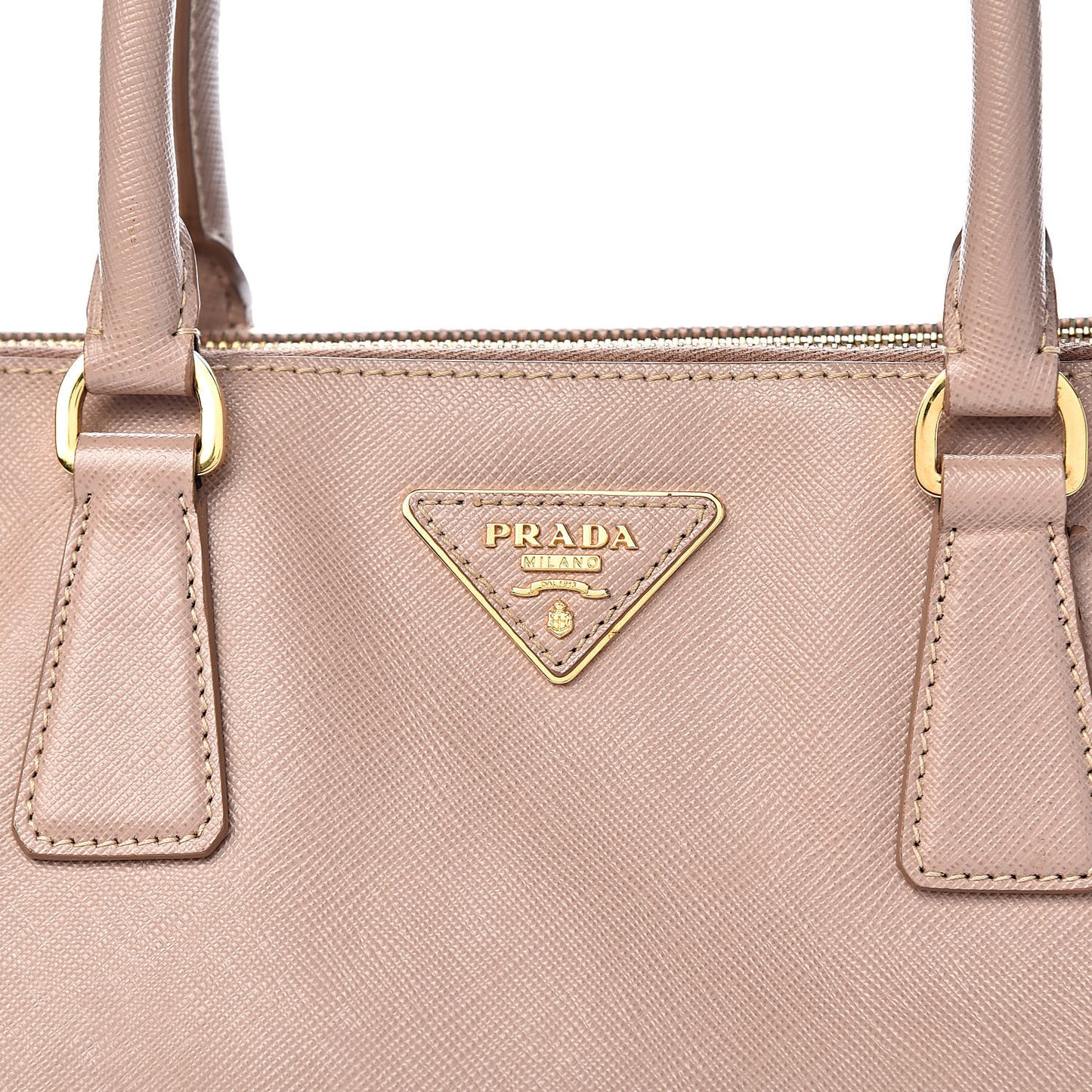 Saffiano Large Galleria Double Zip Tote Cammeo