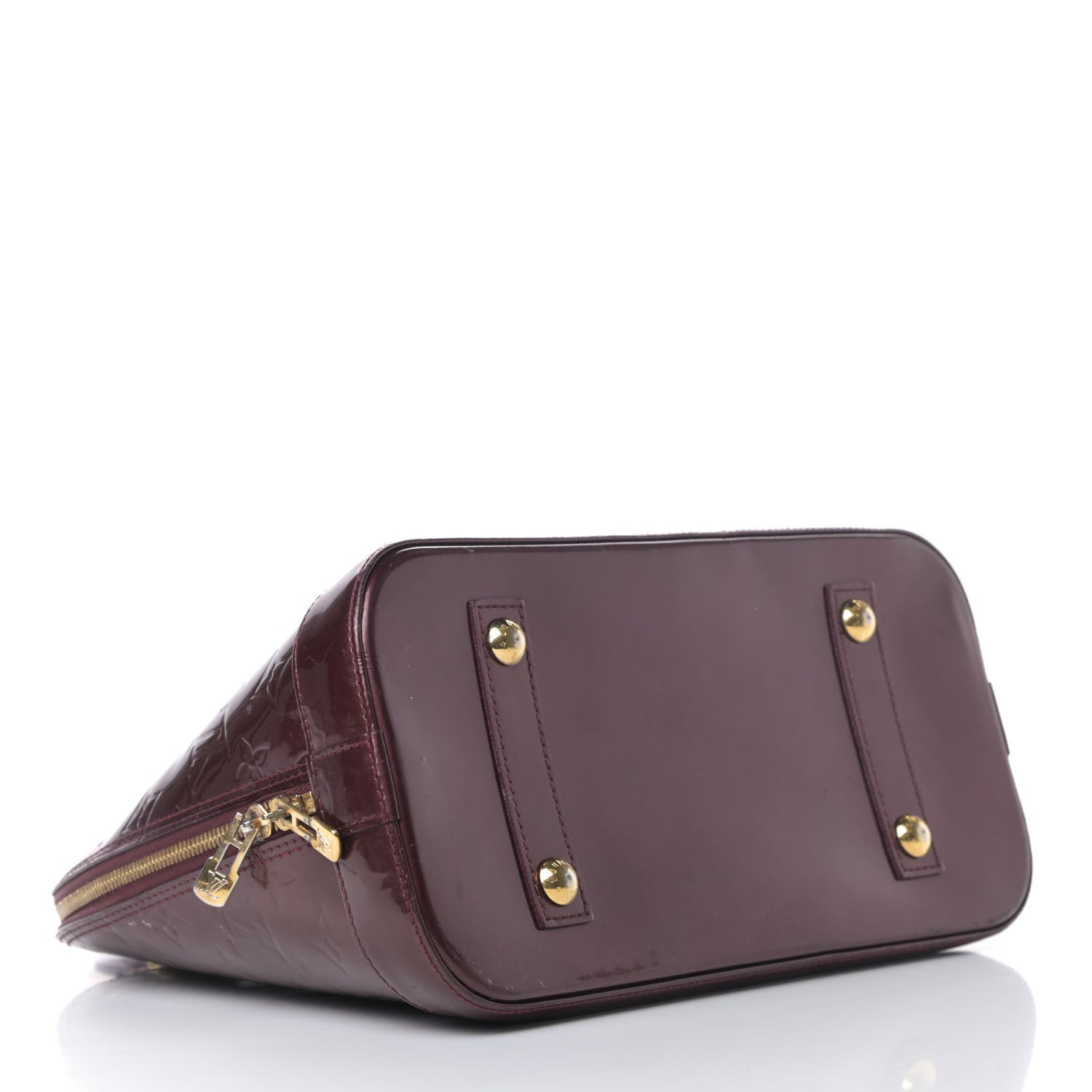 Louis Vuitton Vernis Alma PM Rouge Fauviste 3 of 12