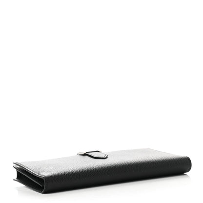 Hermes Epsom Bearn Gusset Wallet Black 4 of 8