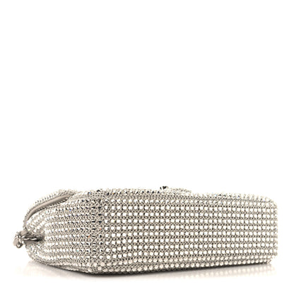 Chanel Crochet Strass Evening Flap Bag Silvery 3 of 9