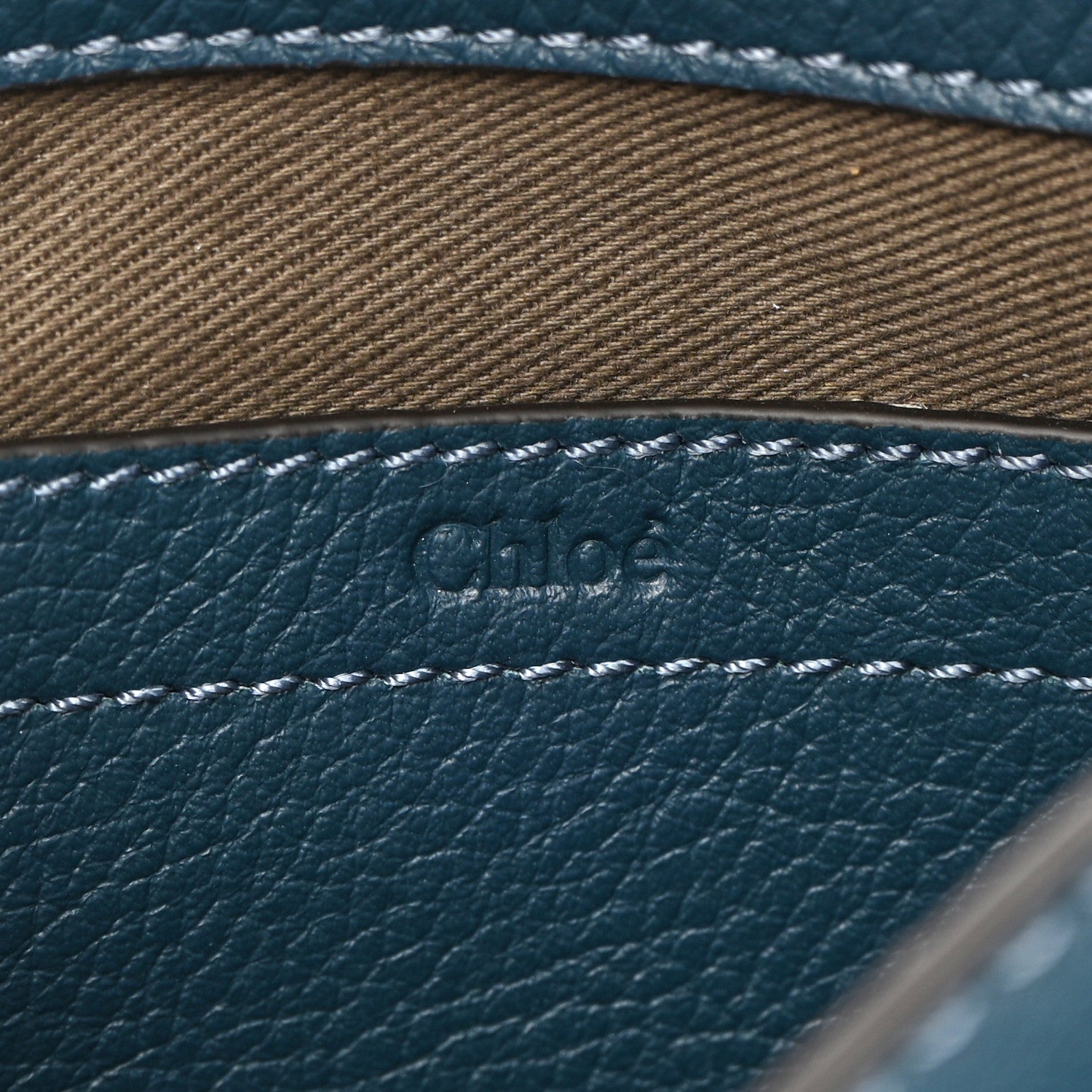 Chloe Calfskin Mini Marcie Round Crossbody Bag Royal Navy 7 of 11