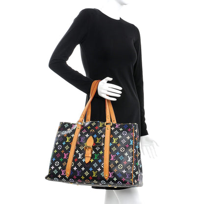 Louis Vuitton Monogram Multicolor Aurelia GM Black 2 of 21