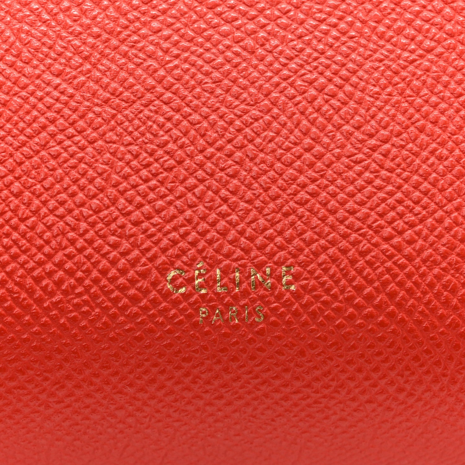 Celine Grained Calfskin Nano Belt Bag Coral 6 of 16