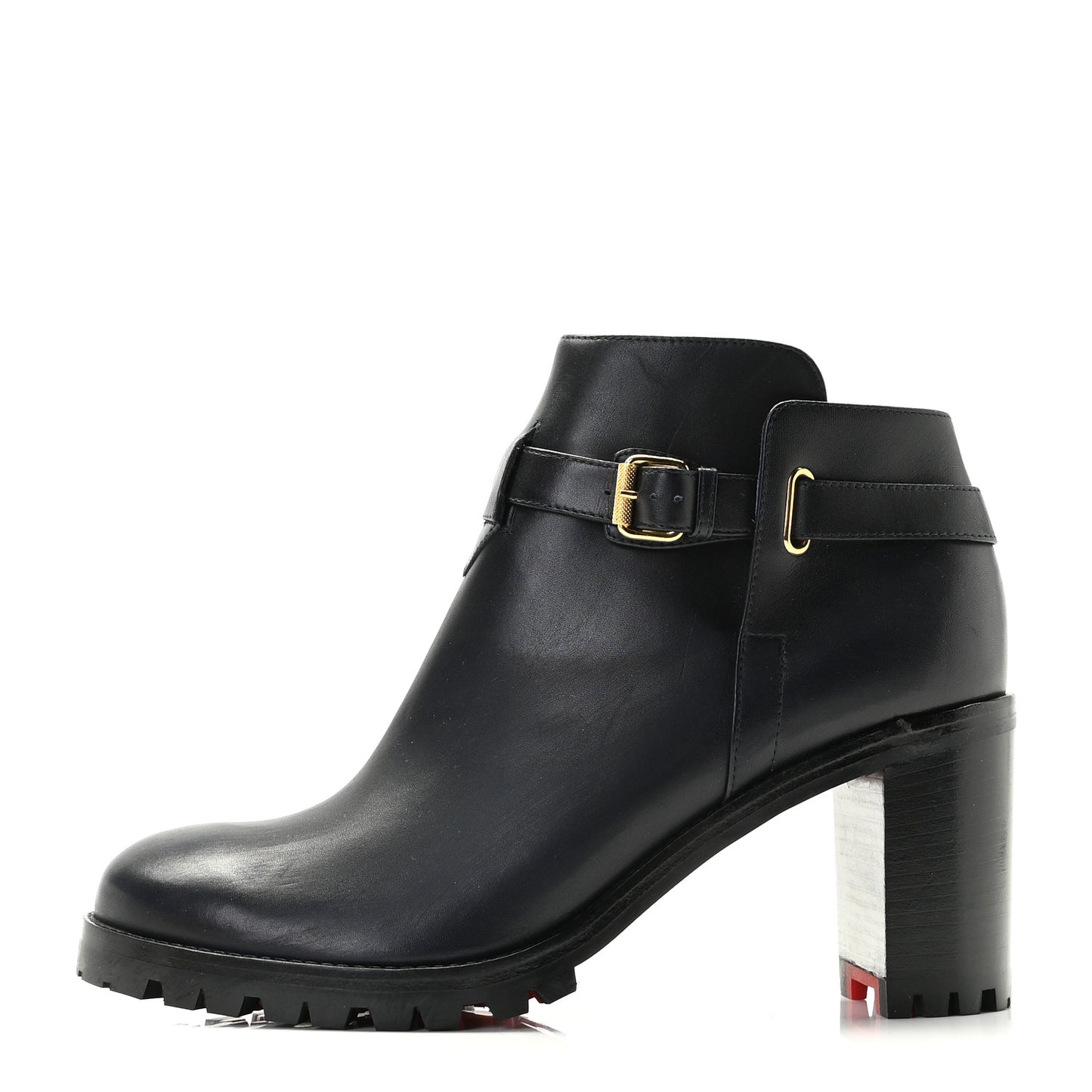 Calfskin Communa 70 Ankle Boots 39 Black