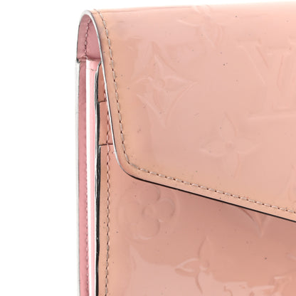 Louis Vuitton Vernis Sarah Wallet NM Rose Ballerine 9 of 11