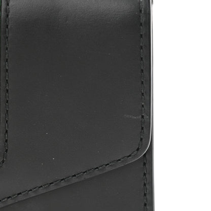 Gucci Calfskin Mini Sylvie Chain Shoulder Bag Black 13 of 14
