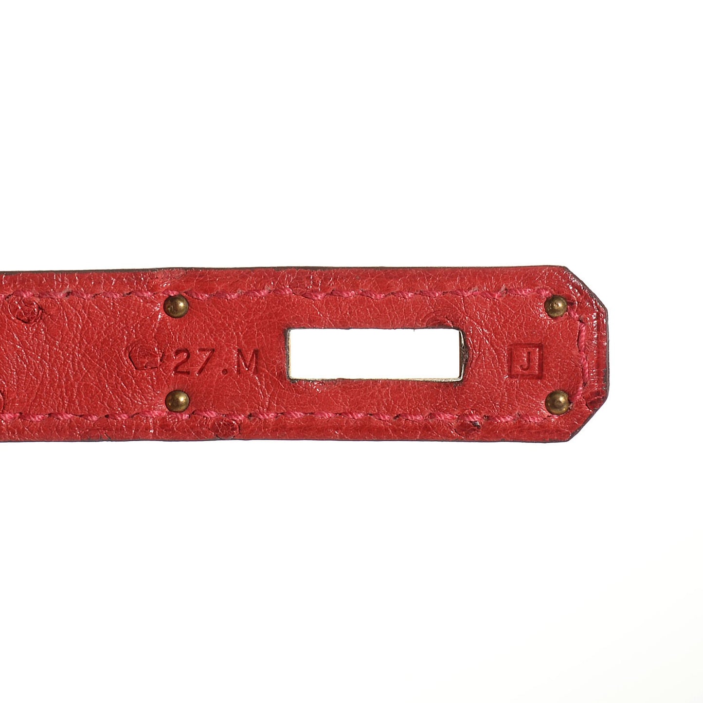 Ostrich Birkin 35 Rouge Vif