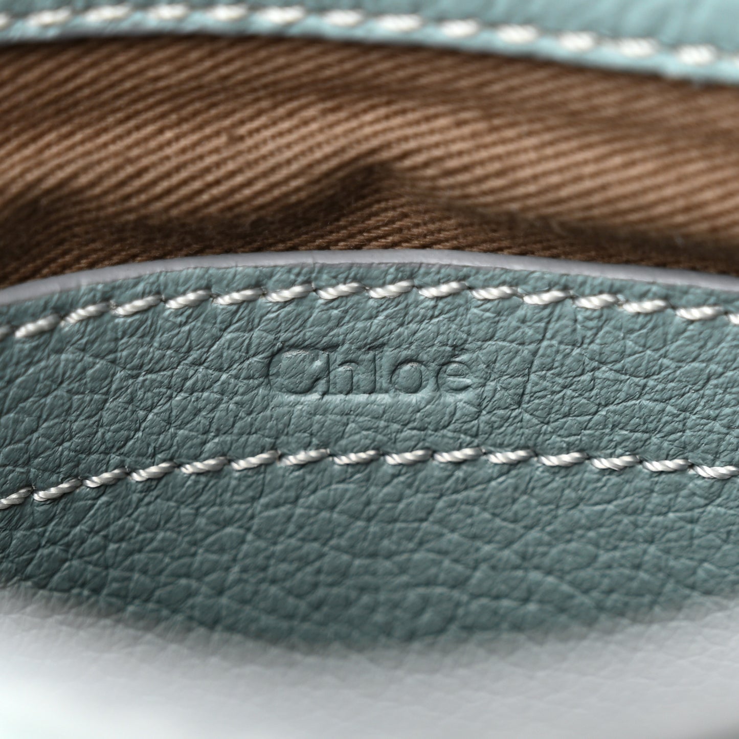Grained Calfskin Small Marcie Saddle Bag Fresh Mint
