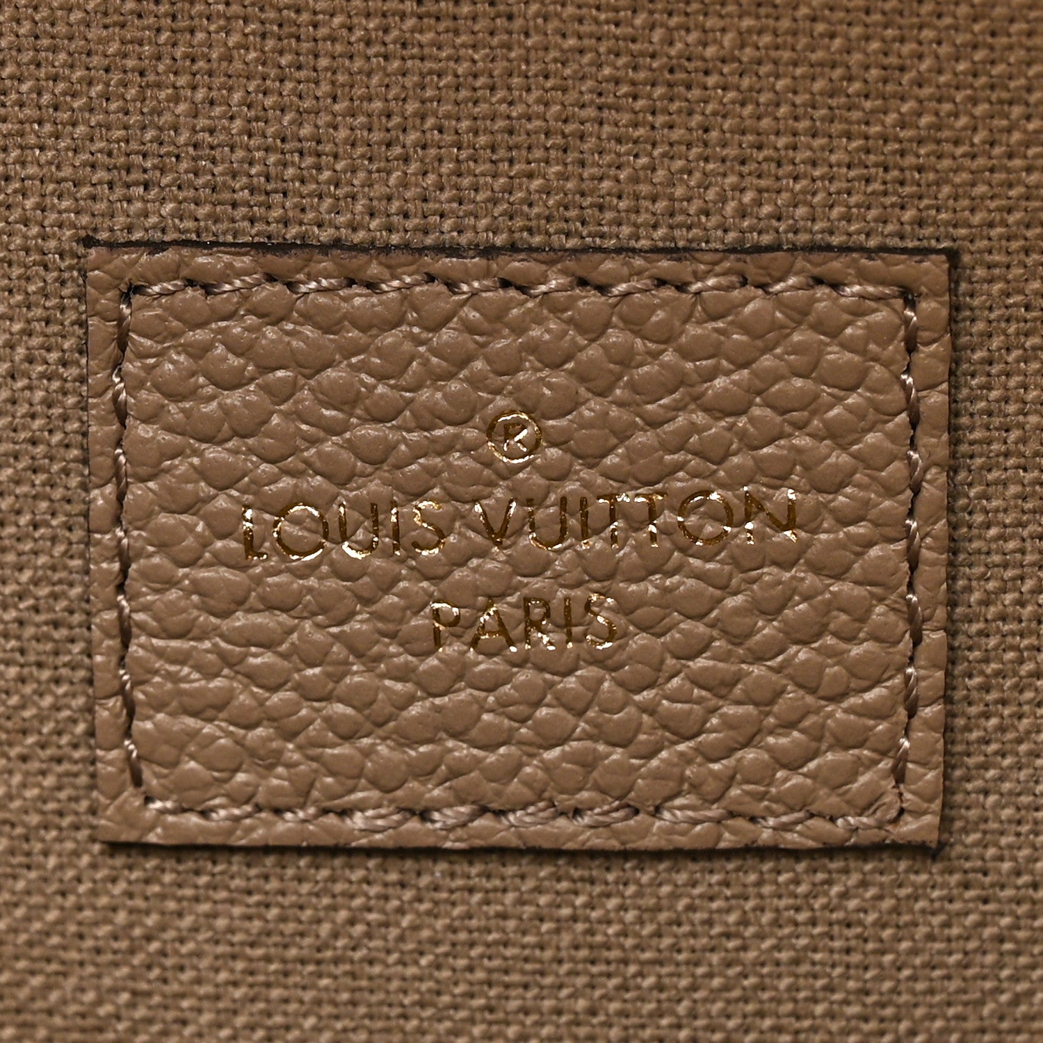 Louis Vuitton Empreinte Monogram Giant Felicie Pochette Tourterelle Creme 7 of 9