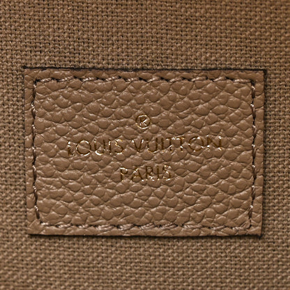 Louis Vuitton Empreinte Monogram Giant Felicie Pochette Tourterelle Creme 7 of 9